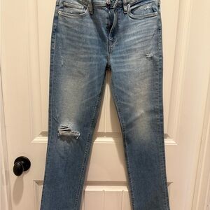 Hudson Jeans Light Blue Distressed Women Jeans